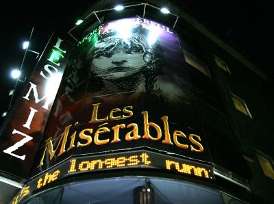 Theatre-goers flock to London's West End - London theatres are thriving, thanks to hit shows shows like Les Miserables. Theatre-goers flock to London's West End - London theatres are thriving, thanks to hit shows shows like Les Miserables.