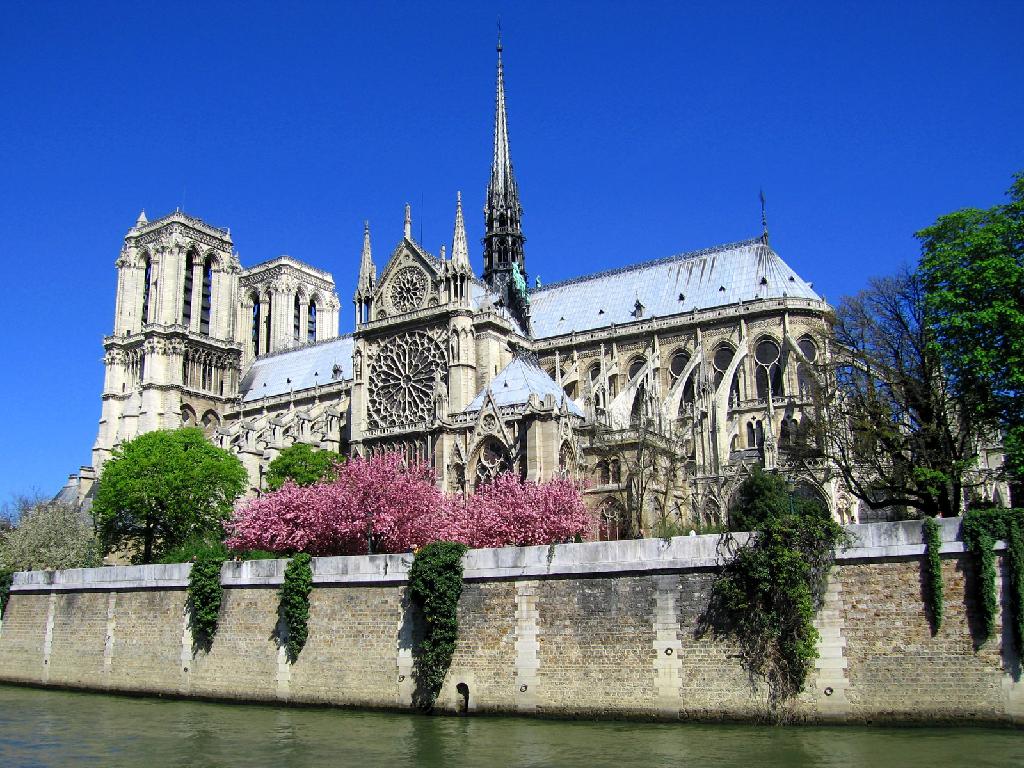 The Traditional Gothic Cathedral of Paris
